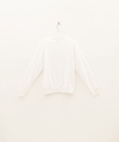Свитшот мужской Lightweight raglan цвет белый 1