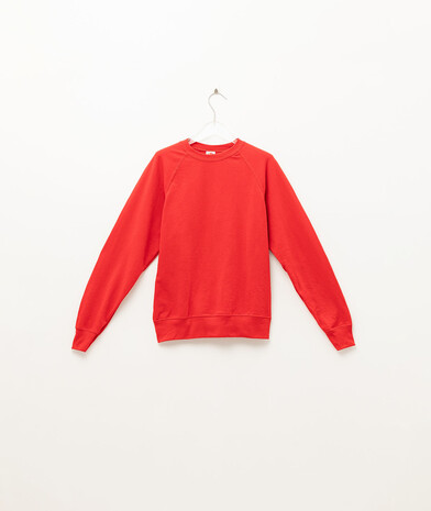 Свитшот мужской Lightweight raglan цвет красный 12