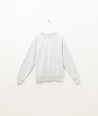 Свитшот мужской Lightweight raglan цвет серо-лиловый 32