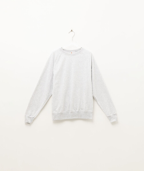 Свитшот мужской Lightweight raglan цвет серо-лиловый 32