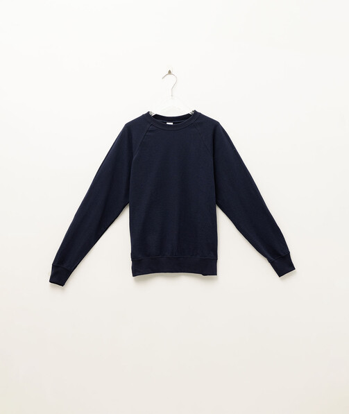 Світшот чоловічий Lightweight raglan колір глибокий темно-синій 36