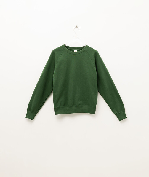Реглан чоловічий Classic raglan колір темно-зелений 13