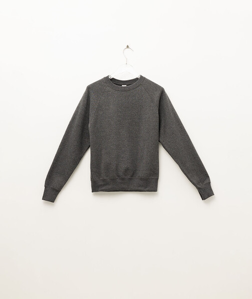 Реглан чоловічий Classic raglan колір темно-сірий меланж 61