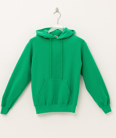 Толстовка мужская с капюшоном Classic hooded цвет ярко-зеленый 57