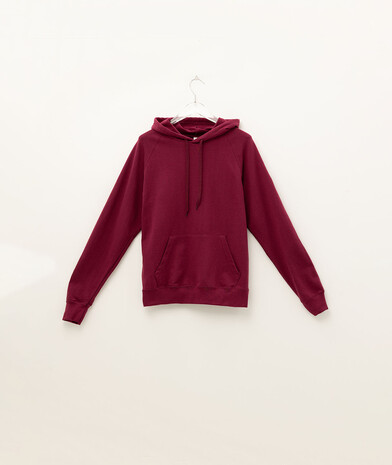 Худи мужской с капюшоном Lightweight hooded цвет бордовый 7