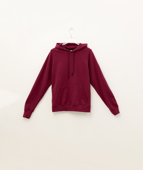 Худи мужской с капюшоном Lightweight hooded цвет бордовый 7