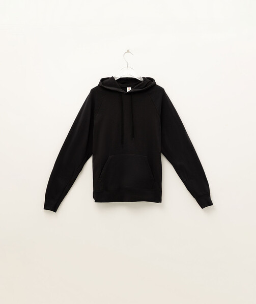 Худі чоловічий з капюшоном Lightweight hooded колір чорний 10