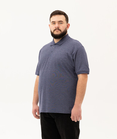 Мужское поло классическое большых размеров 3XL-5XL 0