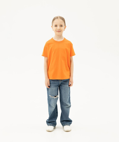 Дитяча футболка для хлопчиків Valueweight колір помаранчевий 53