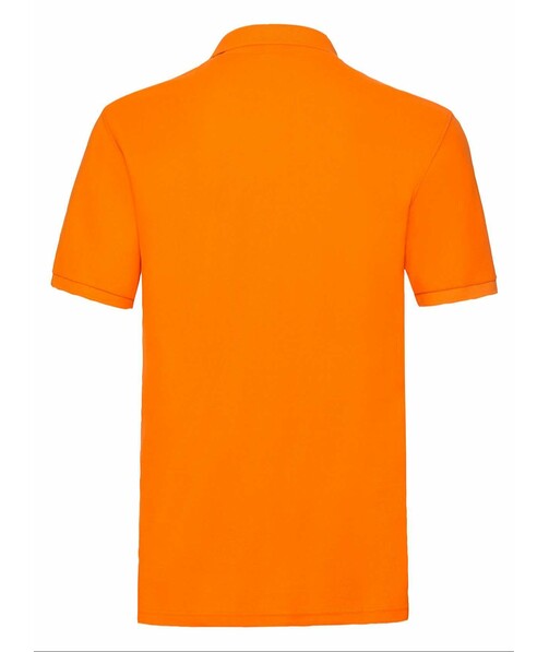 Мужское поло Premium цвет оранжевый 28