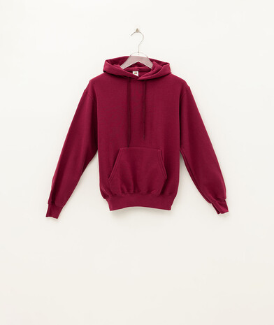 Толстовка женская с капюшоном Classic hooded цвет бордовый 8
