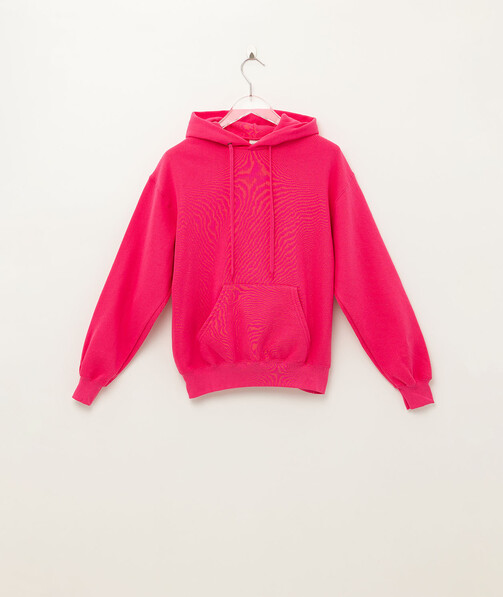 Толстовка женская с капюшоном Classic hooded цвет малиновый 11