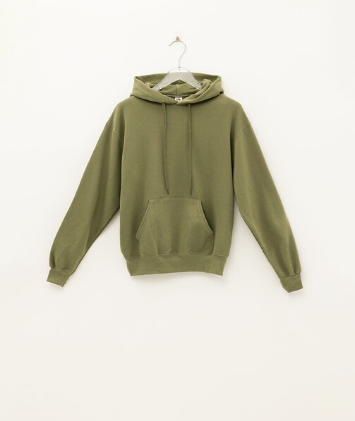 Толстовка женская с капюшоном Classic hooded цвет оливковый 12