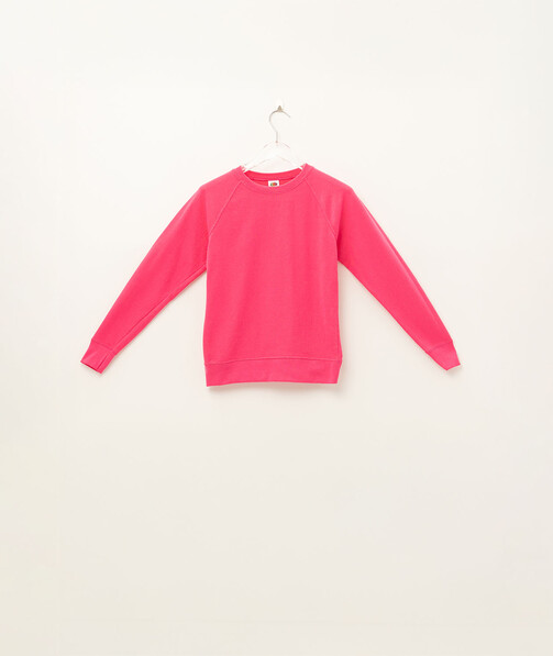 Свитшот женский Lightweight raglan цвет малиновый 9