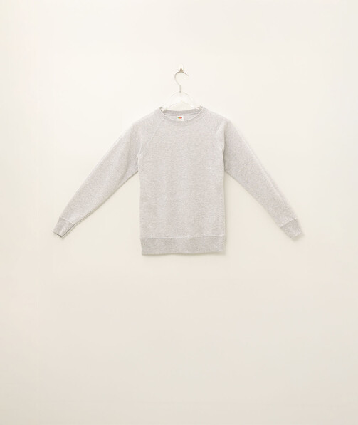 Свитшот женский Lightweight raglan цвет серо-лиловый 10