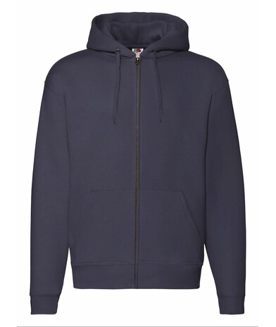 Худи мужской на молнии Premium hooded jacket цвет глубокий темно-синий 4