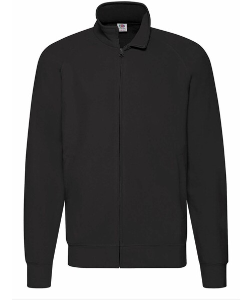 Кофта мужская на молнии Lightweight jacket цвет черный 5