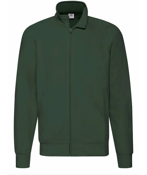 Кофта мужская на молнии Lightweight jacket цвет темно-зеленый 8