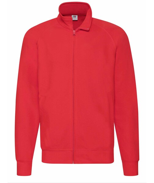 Кофта мужская на молнии Lightweight jacket цвет красный 11