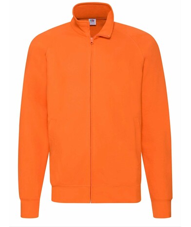 Кофта мужская на молнии Lightweight jacket цвет оранжевый 17