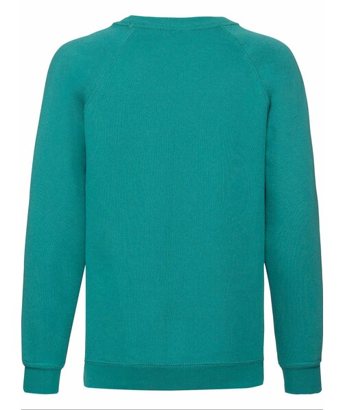 Детский реглан Classic raglan цвет изумрудный 12