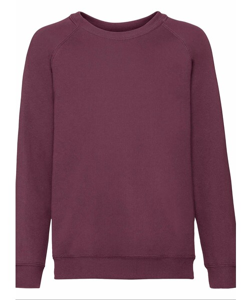 Детский реглан Classic raglan цвет бордовый 16