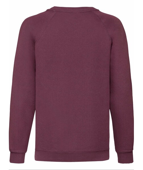 Детский реглан Classic raglan цвет бордовый 18