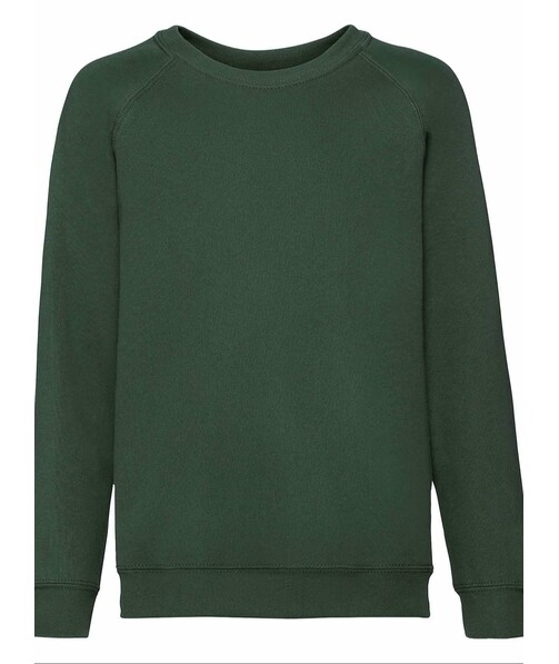 Детский реглан Classic raglan цвет темно-зеленый 22