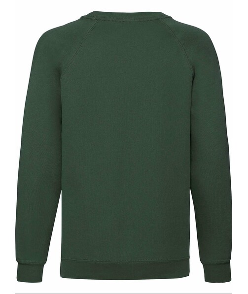 Детский реглан Classic raglan цвет темно-зеленый 24
