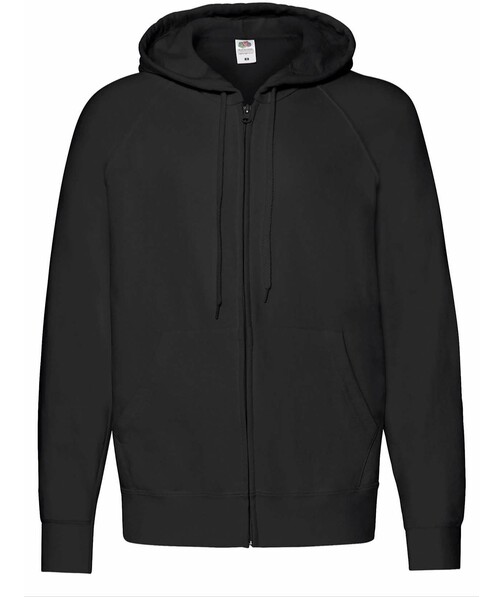 Толстовка мужская на молнии Lightweight hooded jacket цвет черный 5