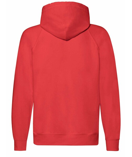 Толстовка мужская на молнии Lightweight hooded jacket цвет красный 12