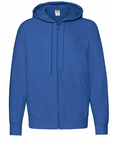 Толстовка мужская на молнии Lightweight hooded jacket цвет ярко-синий 22