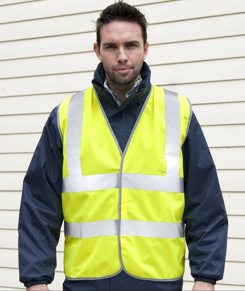 Жилетка чоловіча автомобільна світловідбиваюча Safety high viz vest 0