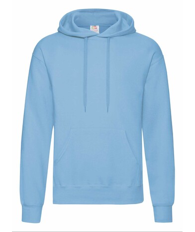 Толстовка мужская с капюшоном Classic hooded цвет небесно-голубой 134