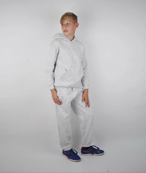 Детский спортивный костюм Premium hooded tracksuit цвет серо-лиловый 6