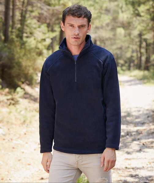 Флиска мужская с воротником на замке Half zip fleece 0