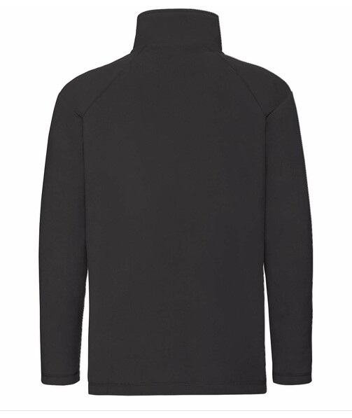 Флиска мужская с воротником на замке Half zip fleece цвет черный 4