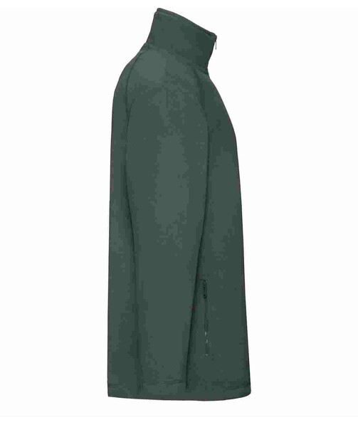 Флиска мужская с воротником на замке Half zip fleece цвет темно-зеленый 6