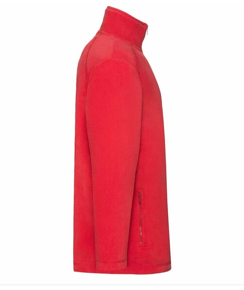 Флиска мужская с воротником на замке Half zip fleece цвет красный 9