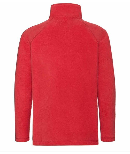 Флиска мужская с воротником на замке Half zip fleece цвет красный 10