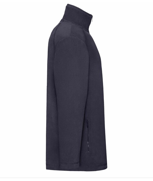 Флиска мужская с воротником на замке Half zip fleece цвет глубокий темно-синий 15
