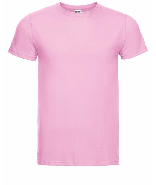 Футболка чоловіча Premium Slim Fit колір цукерково-рожевий 5