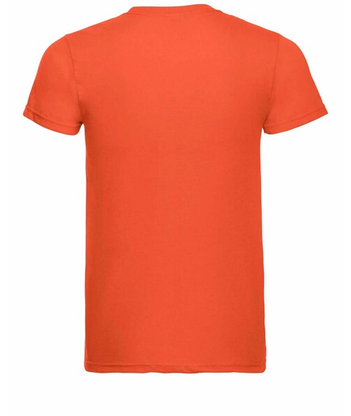 Футболка чоловіча Premium Slim Fit колір помаранчевий 16