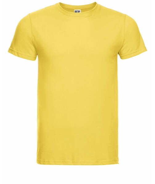 Футболка мужская Premium Slim Fit цвет жёлтый 20