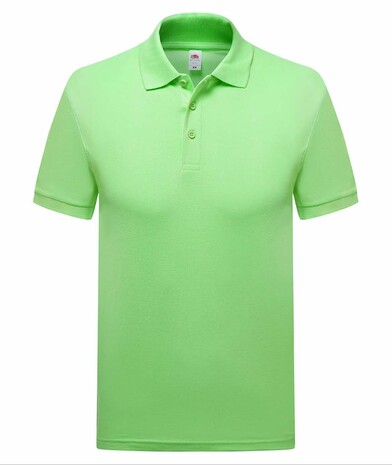 Мужское поло Premium цвет нео мятный 113