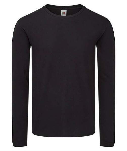 Мужская футболка с длинным рукавом L/S Iconic цвет черный 11