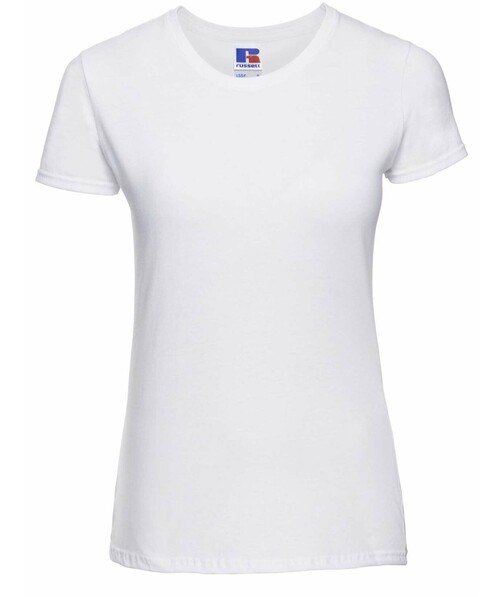 Жіноча футболка Premium Slim Fit колір білий 2
