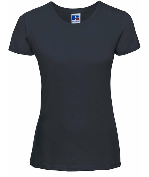 Жіноча футболка Premium Slim Fit колір темно-морський 3