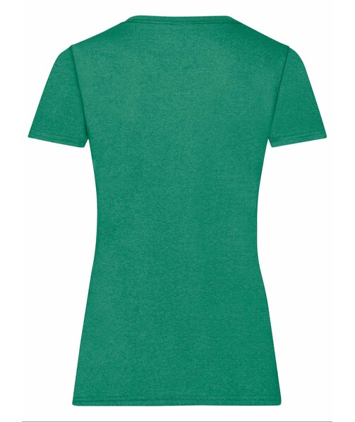 Футболка женская классическая Valueweight цвет зеленый меланж 68