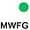 MWFG Белый / Ярко-Зелёный